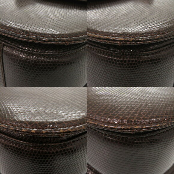 Gucci handbag bamboo lizard brown - Picture 4 of 8